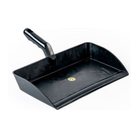 Lpd Trade LPD Trade ESD, Anti-Static Dust Pan, 12-1/5in, Black - C80301